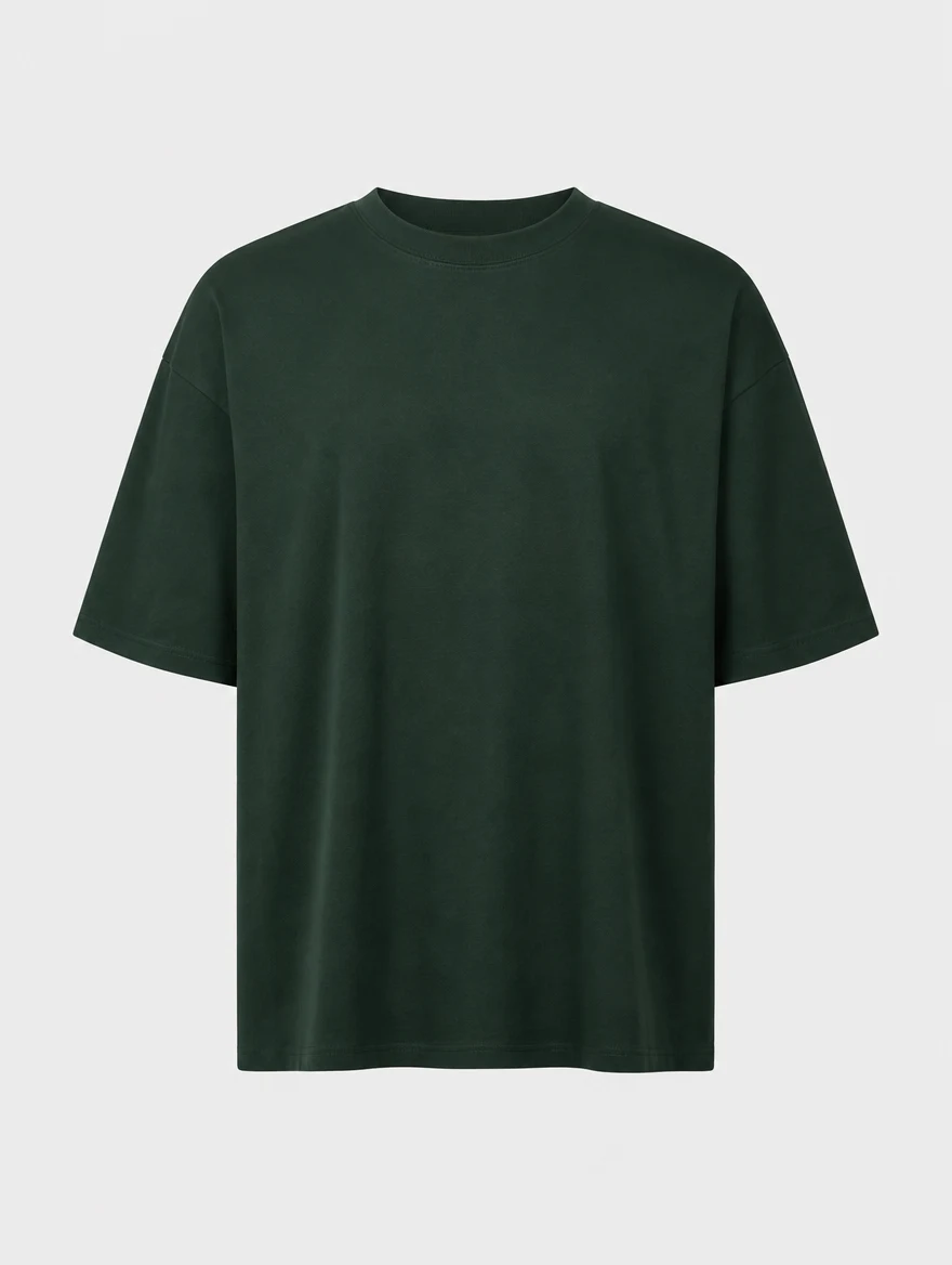 Pack 08 Oversize Verde Botella